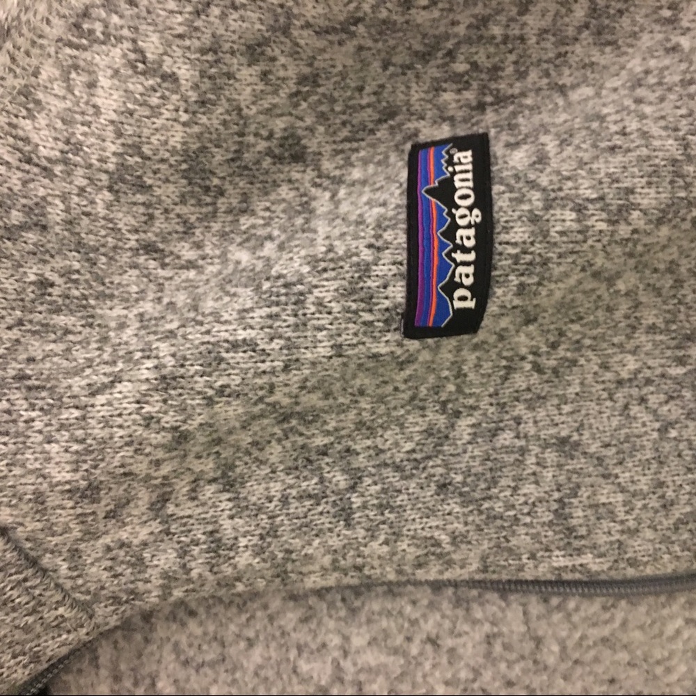 Patagonia Heather Gray Full‑Zip Fleece Jacket - Picture 4 of 5